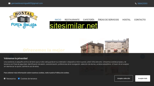 hostalportagalega.es alternative sites