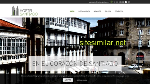 hostelsantiago.es alternative sites