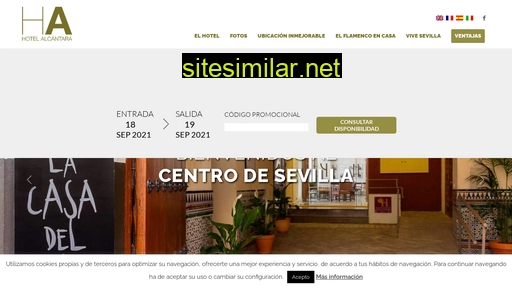 hotelalcantara.es alternative sites