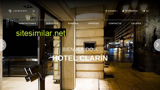 hotelclarin.es alternative sites