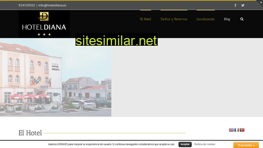 hoteldiana.es alternative sites