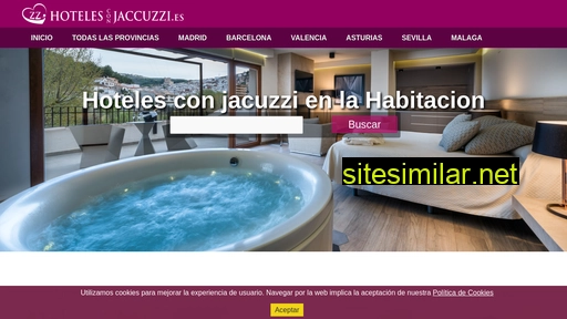hotelesconjacuzzi.es alternative sites