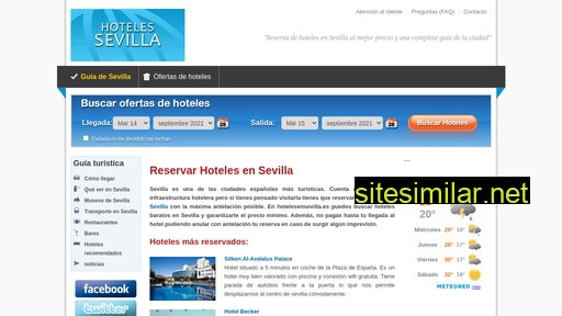 hotelesensevilla.es alternative sites