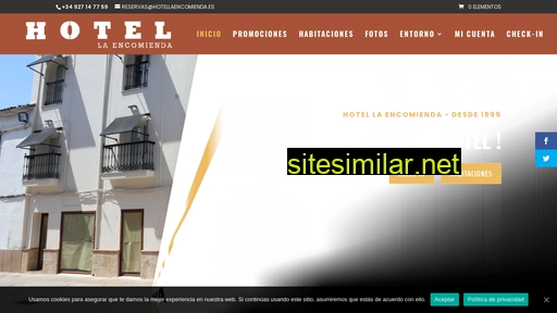 hotellaencomienda.es alternative sites