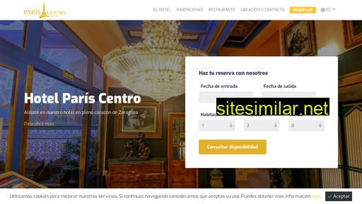 hotelpariscentro.es alternative sites