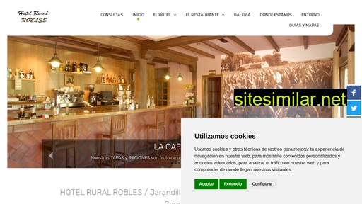 hotelruralrobles.es alternative sites