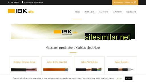 ibkcables.es alternative sites