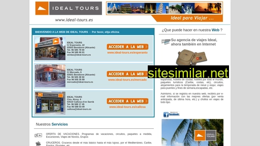 ideal-tours.es alternative sites