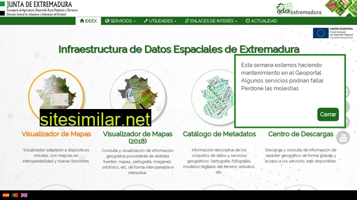ideextremadura.es alternative sites
