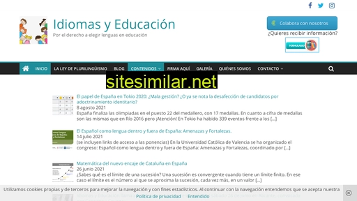 idiomasyeducacion.es alternative sites