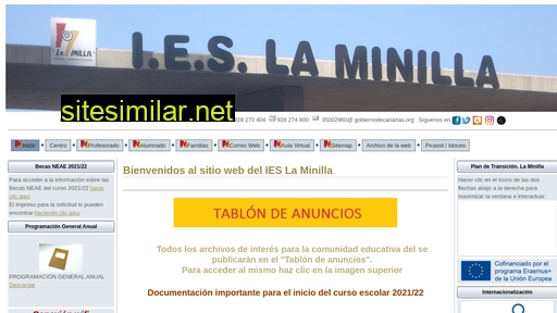 ieslaminilla.es alternative sites