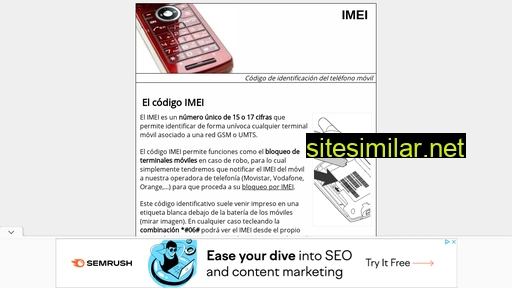 imei.com.es alternative sites