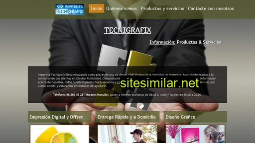 imprentatecnigrafix.es alternative sites