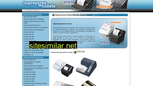 impresora-tickets.es alternative sites