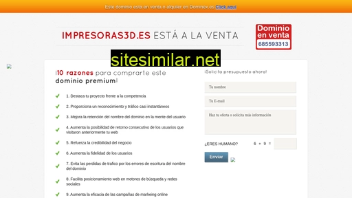 impresoras3d.es alternative sites
