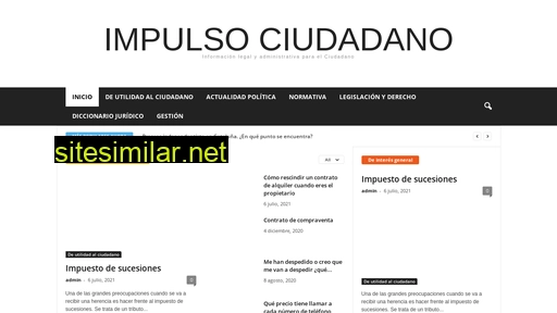 impulsociudadano.es alternative sites