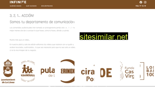 infiniteaudiovisual.es alternative sites