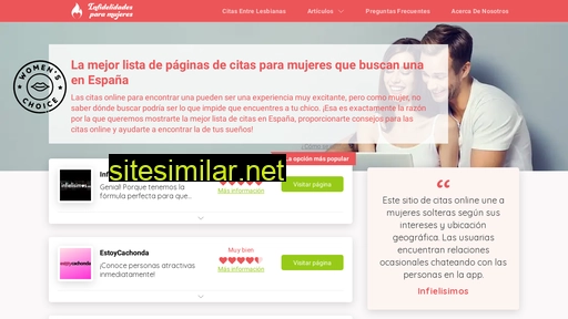 infidelidadesparamujeres.es alternative sites