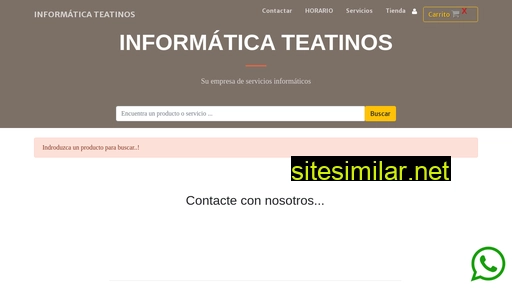 informaticateatinos.es alternative sites