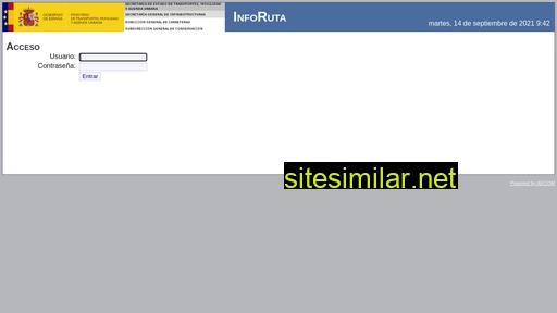 inforuta-rce.es alternative sites