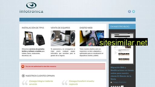 infotronicaiberica.es alternative sites