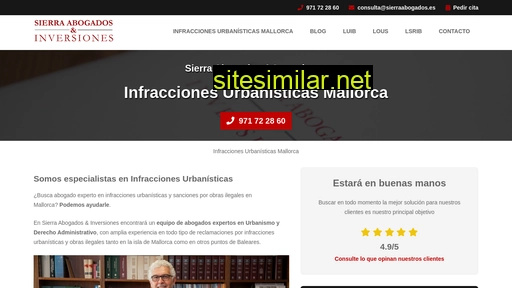 infraccionesurbanisticasmallorca.es alternative sites