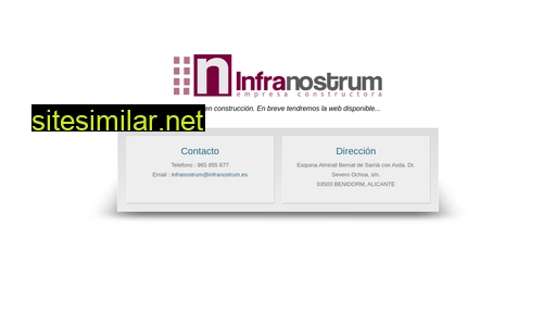 infranostrum.es alternative sites