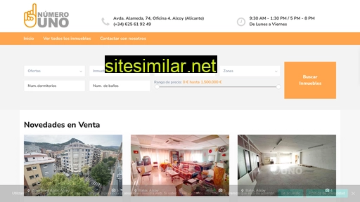 inmobiliarianumerouno.es alternative sites