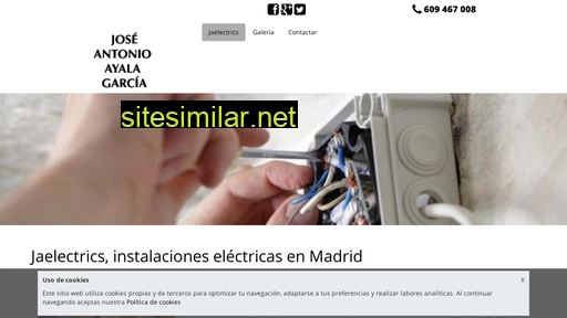 instalacioneselectricasindustrialesmadrid.es alternative sites