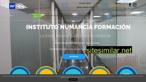 institutnumancia.es alternative sites