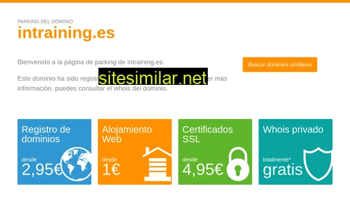intraining.es alternative sites