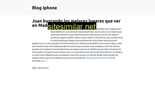 iphone-6.es alternative sites
