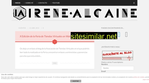 irenealcaine.es alternative sites