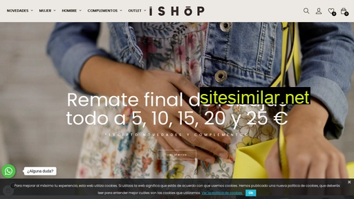 ishoponline.es alternative sites