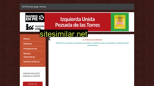 iupezuela.es alternative sites