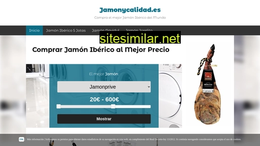 jamonycalidad.es alternative sites