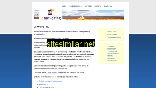 jcmarketing.es alternative sites