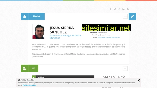 jesussierra.es alternative sites