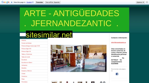 jfernandezantic.es alternative sites