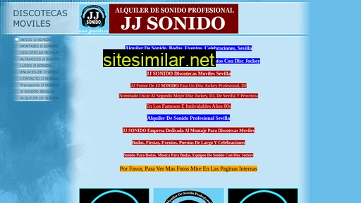 jjsonido.es alternative sites