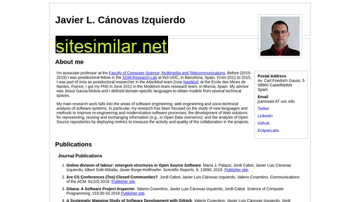 jlcanovas.es alternative sites