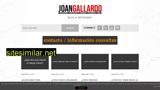Joangallardo similar sites