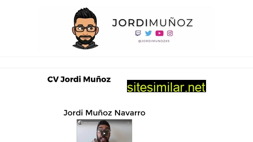 jordimunoz.es alternative sites