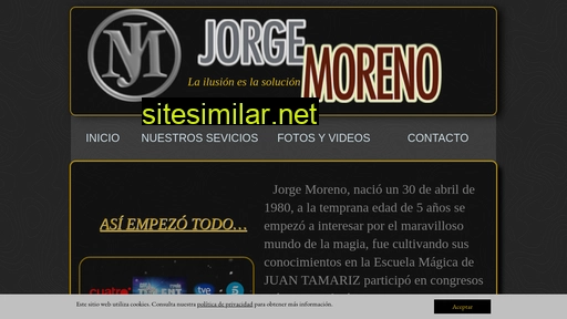 jorgemoreno.es alternative sites
