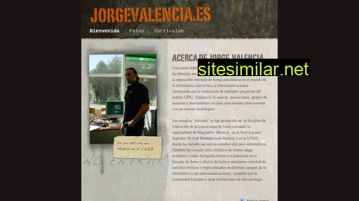 jorgevalencia.es alternative sites