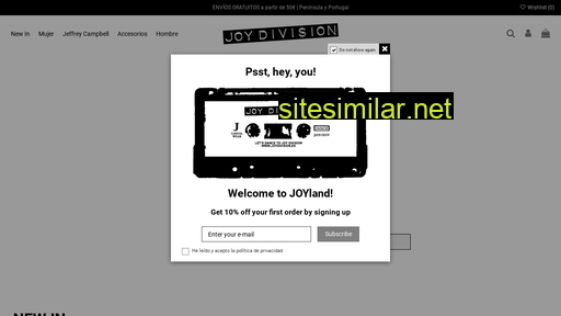 joydivision.es alternative sites