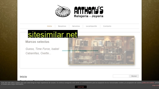 joyeriaanthony.es alternative sites