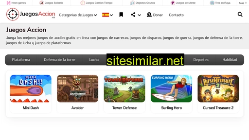 juegosaccion.es alternative sites