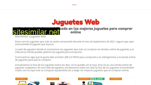 juguetesweb.es alternative sites