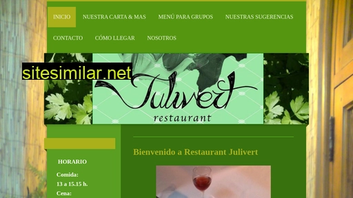 julivertrestaurant.es alternative sites